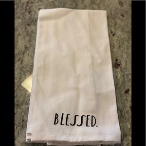 Rae Dunn Blessed/Grateful Kitchen Hand Towel